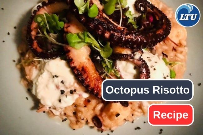 Easy Recipe To Make Creamy Octopus Risotto 
